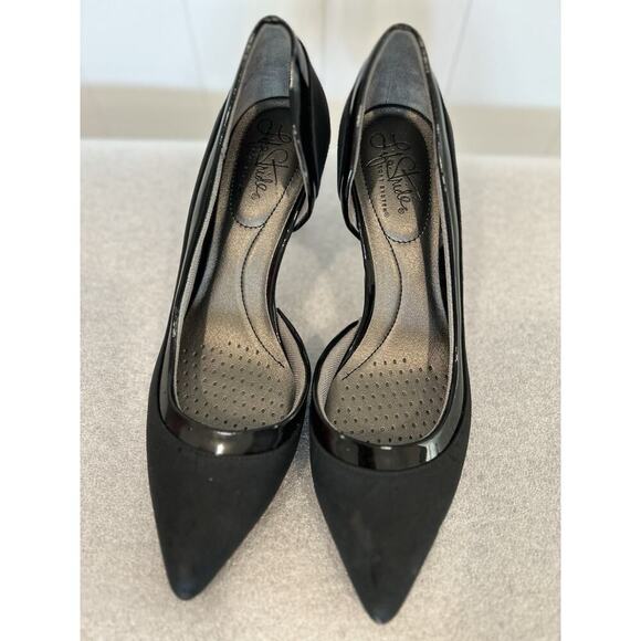 LIFE STRIDE SOFT SYSTEM FLEX PRETTY, BLACK Swann SIZE 8. Classy - Picture 1 of 7